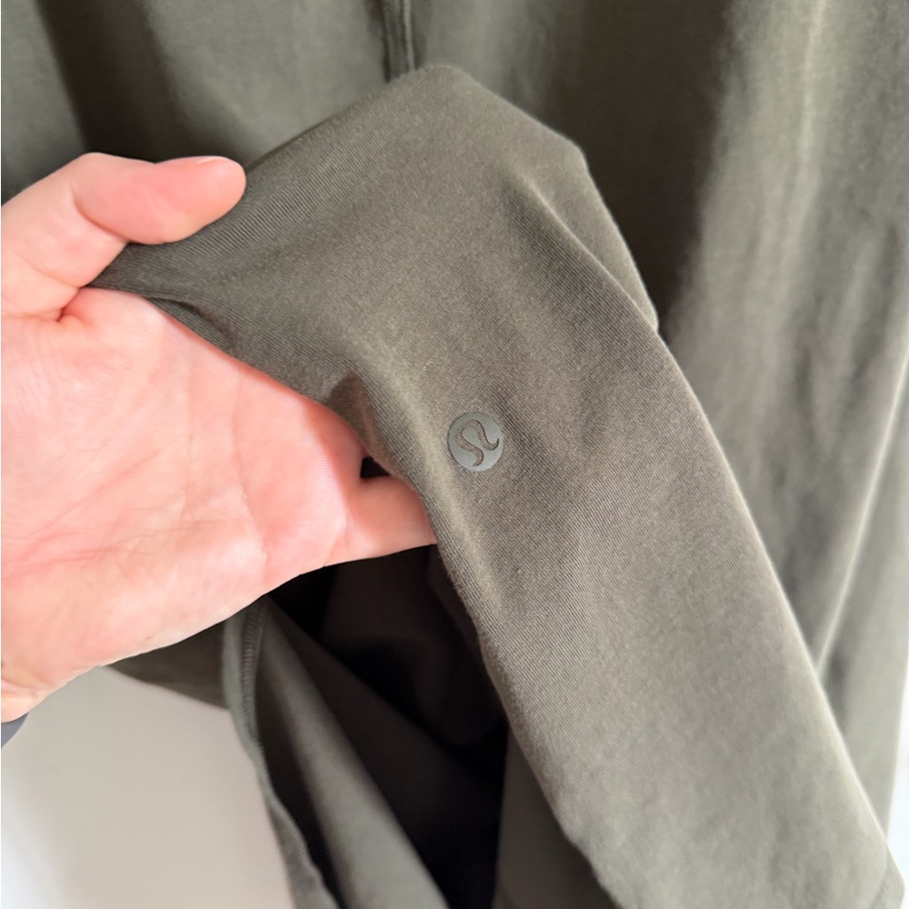 Lululemon Athletica Dark Olive Green All Yours Tank Maxi Dress size XS EUC - Picture 10 of 12